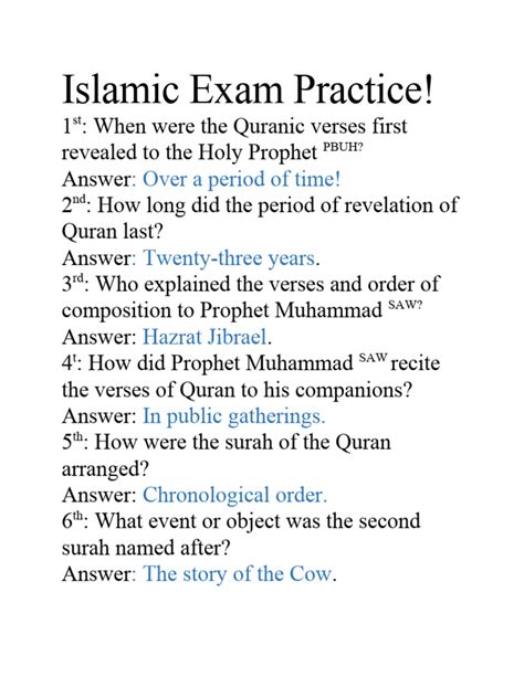exit exam haram according to quran